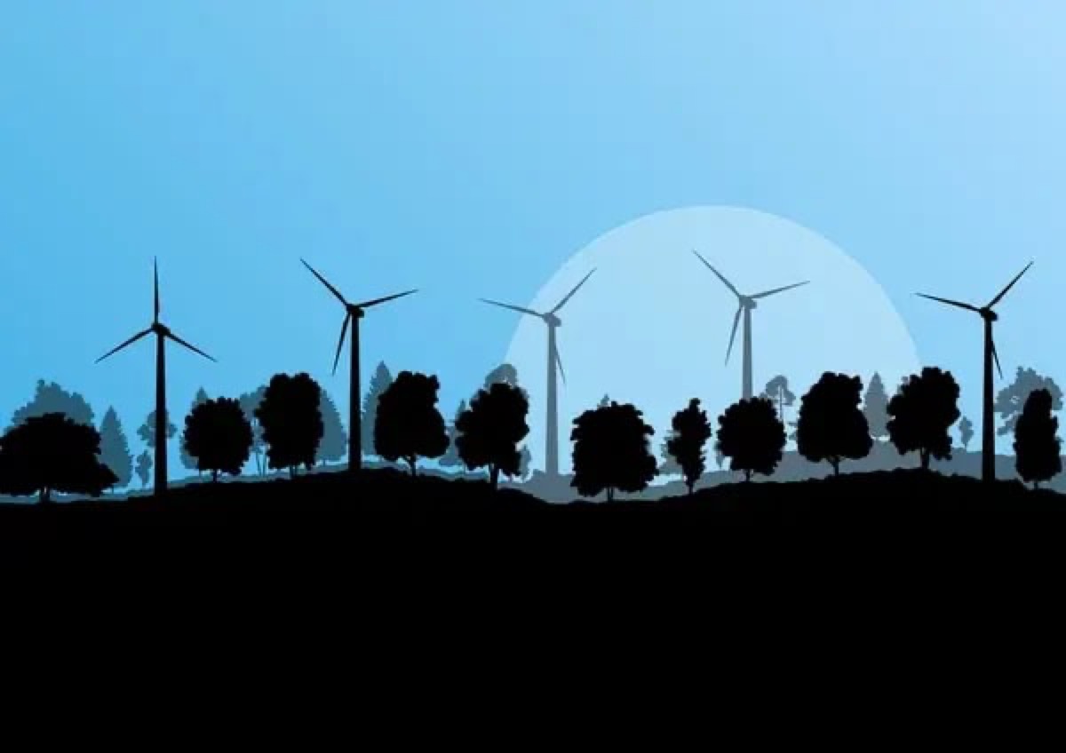 Rüzgar santrali altyapı uygulaması