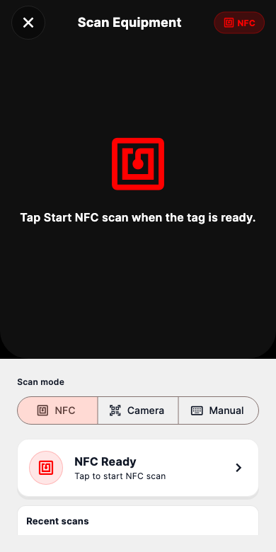 NFC scanner